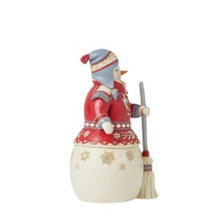 Jim Shore Nordic Noel Snowman Figurine