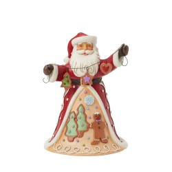 Jim Shore Gingerbread Santa Cookie Garland