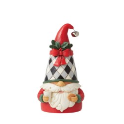Jim Shore Highland Glen Gnome with Milk Cookies Figurine
