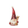 Jim Shore 'Tis The Ski-Son Gnome with Skis