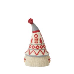 Jim Shore Nordic Noel Gnome in White Sweater