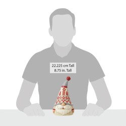 Jim Shore Nordic Noel Gnome in White Sweater