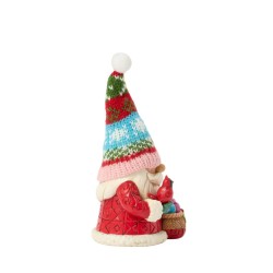 Jim Shore Gnome with Knitted Hat
