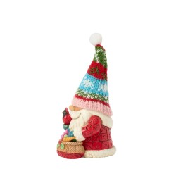 Jim Shore Gnome with Knitted Hat