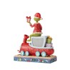 Jim Shore Grinch on Train Figurine