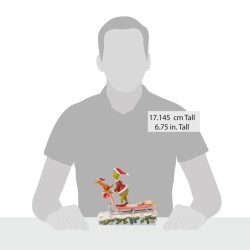 Jim Shore The Grinch Max on a Sled