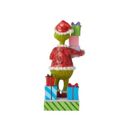 Jim Shore The Grinch Holding Presents Figurine