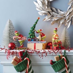 Jim Shore The Grinch with Lights Figurine