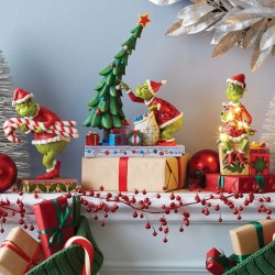 Jim Shore The Grinch with Lights Figurine