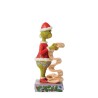 Jim Shore Grinch Holding Nighty Nice List Figurine