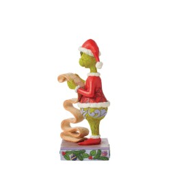 Jim Shore Grinch Holding Nighty Nice List Figurine