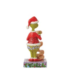 Jim Shore Grinch Holding Nighty Nice List Figurine