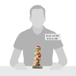 Jim Shore Grinch Holding Nighty Nice List Figurine