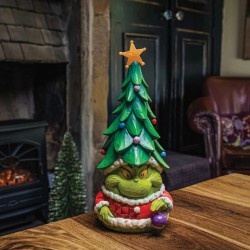 Jim Shore Grinch Gnome with Tree Hat