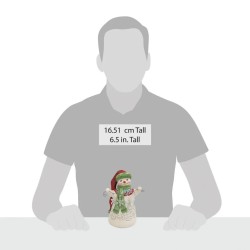 Jim Shore Snowman with Snowflake Garland Figurine