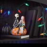 Jim Shore Jack and Sally on a Pumpkin Figurine