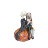 Jim Shore Jack and Sally on a Pumpkin Figurine