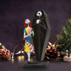 Disney Showcase Jack and Sally Coffin Figurine