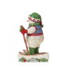 Jim Shore Snowman wearing Snowshoes Figurine