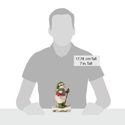 Jim Shore Snowman wearing Snowshoes Figurine
