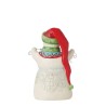 Jim Shore Snowman with Snowflake Garland Figurine