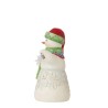 Jim Shore Snowman with Snowflake Garland Figurine
