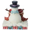 Figurine Tic Et Tac Avec Un Bonhomme De Neige