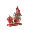 Jim Shore Nordic Noel Cardinal Noel Sign