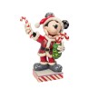 Jim Shore Mickey Mouse with Candy Canes Figurine