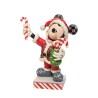 Jim Shore Mickey Mouse with Candy Canes Figurine