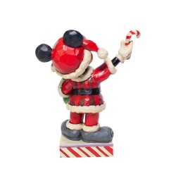 Jim Shore Mickey Mouse with Candy Canes Figurine