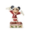 Jim Shore Tis a Splendid Season Mickey Mouse Figurine