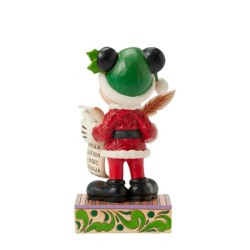 Jim Shore Twenty Years of Magic Santa Mickey with List