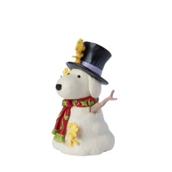 Jim Shore Peanuts Snoopy Snowman