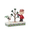 Jim Shore Peanuts Snoopy Charlie Brown Tree