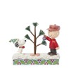 Jim Shore Peanuts Snoopy Charlie Brown Tree