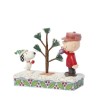 Jim Shore Peanuts Snoopy Charlie Brown Tree