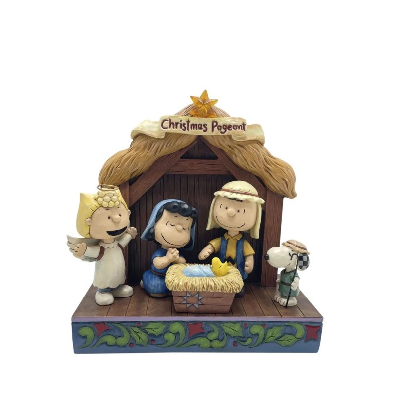 Jim Shore Peanuts Christmas Nativity