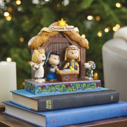 Jim Shore Peanuts Christmas Nativity