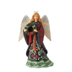 Jim Shore Holiday Manor Christmas Angel Figurine