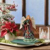 Jim Shore Holiday Manor Christmas Angel Figurine