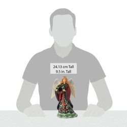 Jim Shore Holiday Manor Christmas Angel Figurine