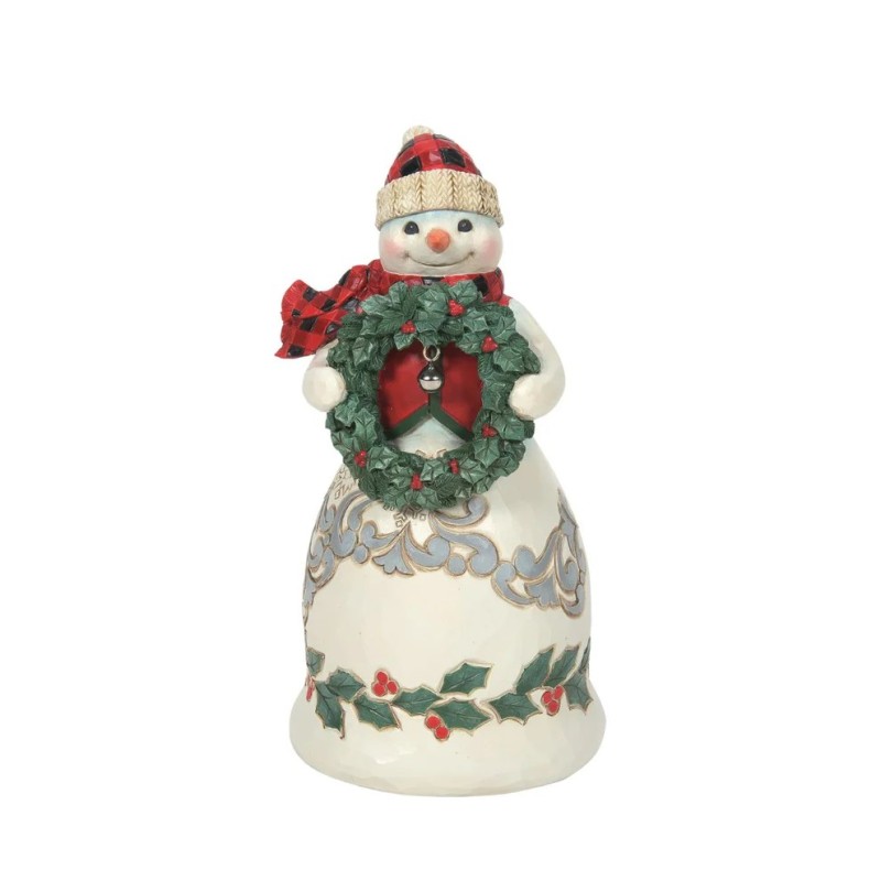 Jim Shore Highland Glen Mr Snowman Figurine