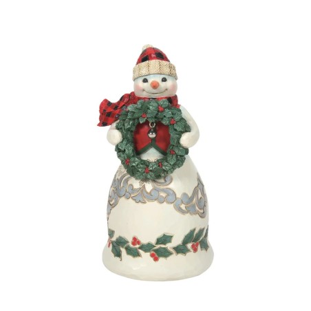 Jim Shore Highland Glen Mr Snowman Figurine