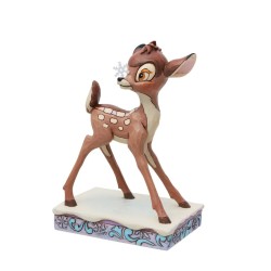 Jim Shore Bambi Christmas Personality Pose Figurine