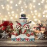 Jim Shore Chip n Dale Snowman Figurine