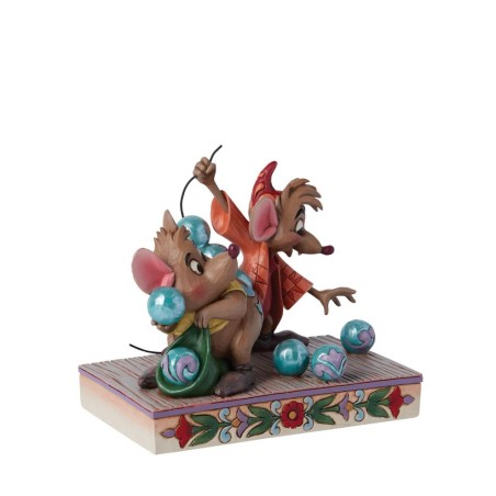 Jim Shore Jaq Gus Christmas Figurine