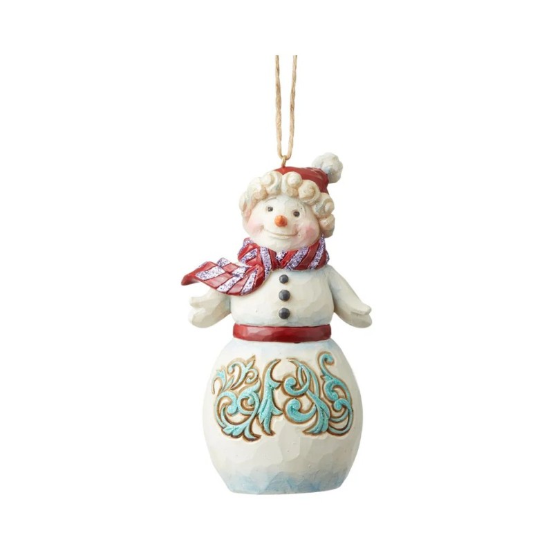 Jim Shore Winter Wonderland Snowman Hanging Ornament
