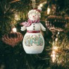 Jim Shore Winter Wonderland Snowman Hanging Ornament