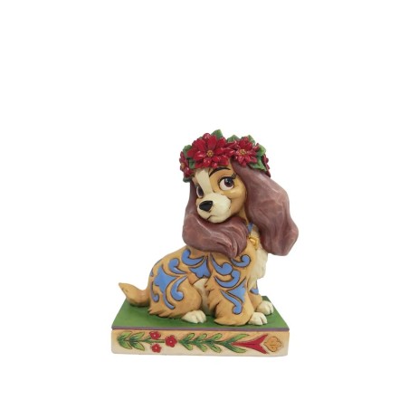 Jim Shore Christmas Lady Personality Pose Figurine